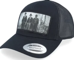 Best Iconic Mob Gang Patch Black Trucker -