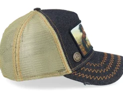 Trucker-Goorin Bros. Model Rodeo Dark Denim A-Frame Trucker -