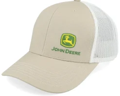 Trucker-John Deere Moline 112 White/Beige Trucker -