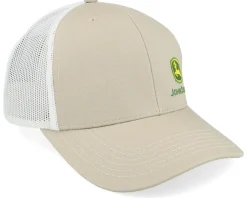 Trucker-John Deere Moline 112 White/Beige Trucker -
