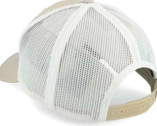 Trucker-John Deere Moline 112 White/Beige Trucker -