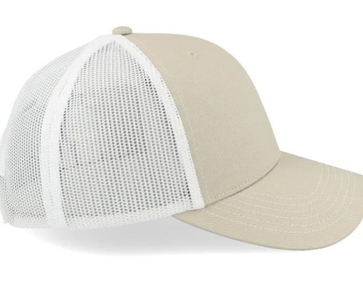 Trucker-John Deere Moline 112 White/Beige Trucker -