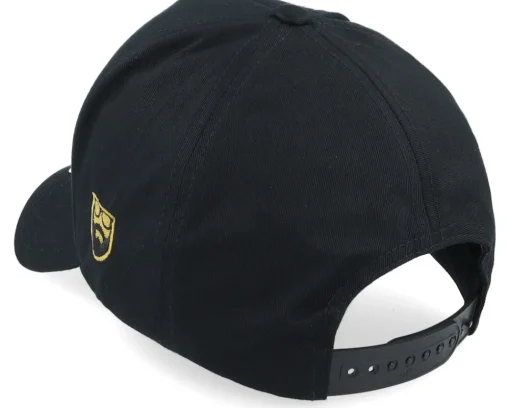 Adjustable-Bearded Man Monogram Curved A-Frame Black Adjustable -