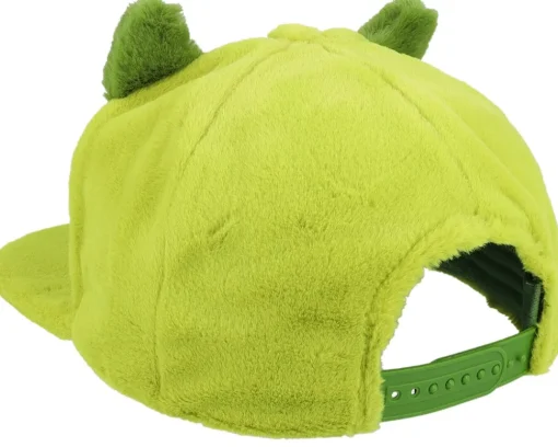 Snapback-Difuzed Monsters Inc Mike Plush Snapback - Green