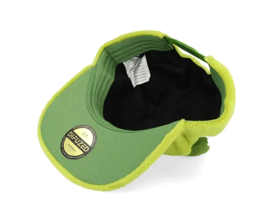 Snapback-Difuzed Monsters Inc Mike Plush Snapback - Green