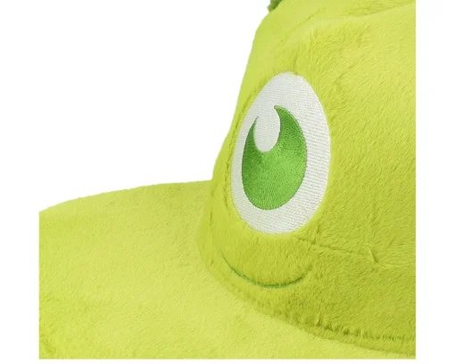 Snapback-Difuzed Monsters Inc Mike Plush Snapback - Green