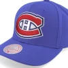 Adjustable-Mitchell & Ness Montreal Canadiens Team Ground 2.0 Pro Adjustable - Blue