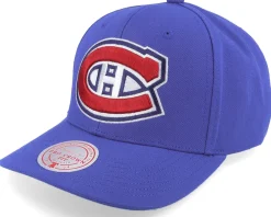 Adjustable-Mitchell & Ness Montreal Canadiens Team Ground 2.0 Pro Adjustable - Blue