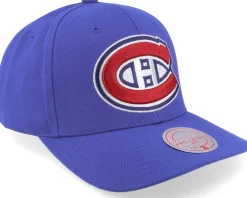 Adjustable-Mitchell & Ness Montreal Canadiens Team Ground 2.0 Pro Adjustable - Blue