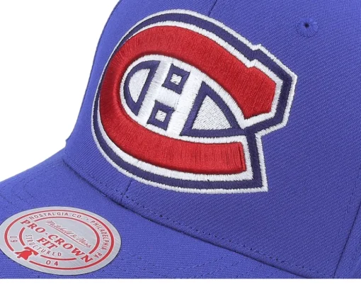 Adjustable-Mitchell & Ness Montreal Canadiens Team Ground 2.0 Pro Adjustable - Blue