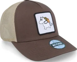 Best Moomin Backpacker /Khaki Trucker - Brown