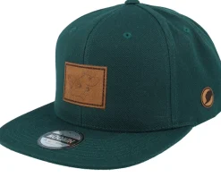 Clearance Moomin Engraved Patch Snapback - Green