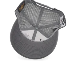 Trucker-Moomin Pappa Reading Grey Trucker -