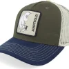 Trucker-SQRTN Moomin Patch Olive/Navy/Beige Trucker -