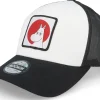 Outlet Moomin Red Patch White/Black Trucker -