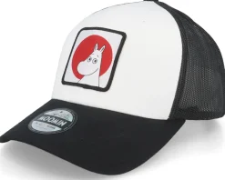 Outlet Moomin Red Patch White/Black Trucker -