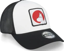 Outlet Moomin Red Patch White/Black Trucker -