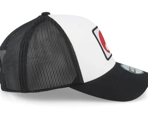 Outlet Moomin Red Patch White/Black Trucker -