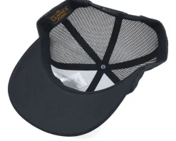 Trucker-Wild Spirit Moon & Pine Trees Black Trucker -