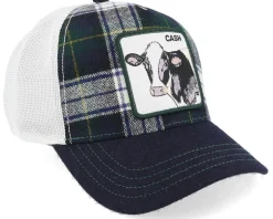 Trucker-Goorin Bros. Moon Cow Luxury Moon Navy A-Frame Trucker -