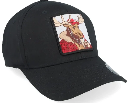 Flexfit-Hunter Moose Coffee Black Flexfit -