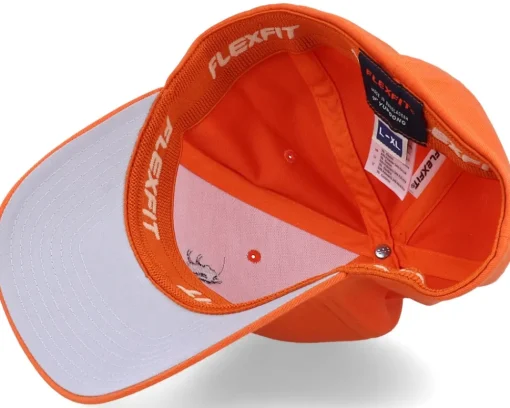 Clearance Hunter Moose Skull Orange Flexfit -