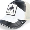 Clearance Goorin Bros. Moto Killer Moto Lamba Black/White A-Frame Trucker - Black, White