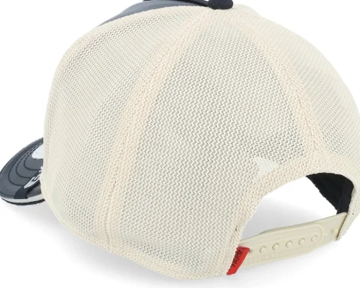 Clearance Goorin Bros. Moto Killer Moto Lamba Black/White A-Frame Trucker - Black, White
