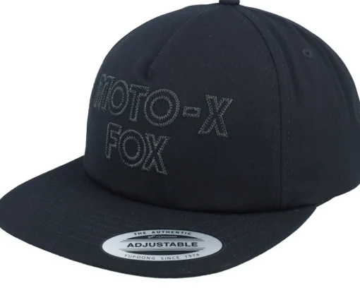 Motor-Fox Moto X Black Dad Cap -