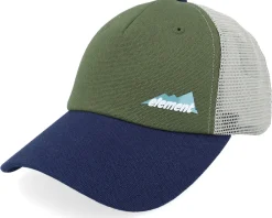 Skate-Element Mount Mesh Cap Rifle Green A-Frame Trucker -