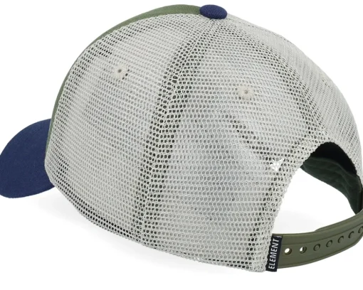 Skate-Element Mount Mesh Cap Rifle Green A-Frame Trucker -