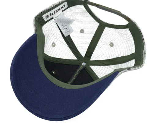 Skate-Element Mount Mesh Cap Rifle Green A-Frame Trucker -