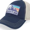 Trucker-Wild Spirit Mountain Adventure Patch Navy/Khaki Trucker -