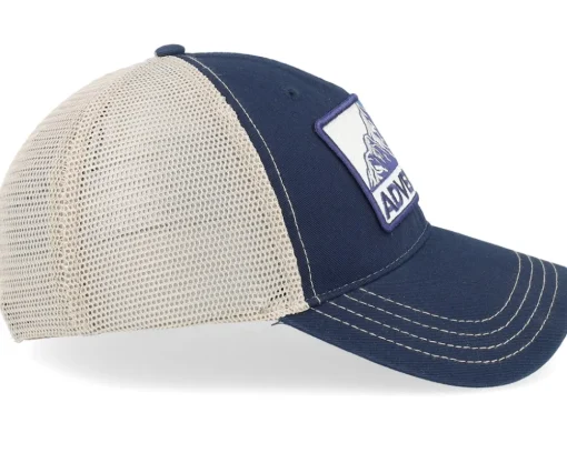 Trucker-Wild Spirit Mountain Adventure Patch Navy/Khaki Trucker -