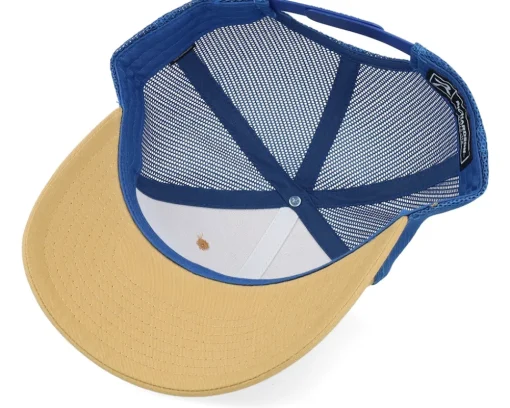 Trucker-Wild Spirit Mountain Adventure Patch Biscuit/True Blue Trucker -