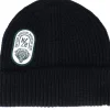 Cuff Beanies-Northern Hooligans Mountain Beanie Black Cuff -