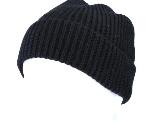 Cuff Beanies-Northern Hooligans Mountain Beanie Black Cuff -