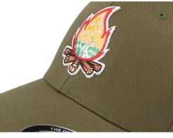 Flexfit-Wild Spirit Mountain Camp Fire Olive Flexfit - Green