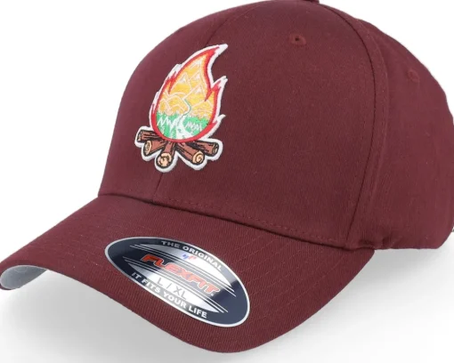 Flexfit-Wild Spirit Mountain Camp Fire Olive Flexfit - Green