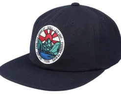 Snapback-Reell Mountain Cap Black Snapback -