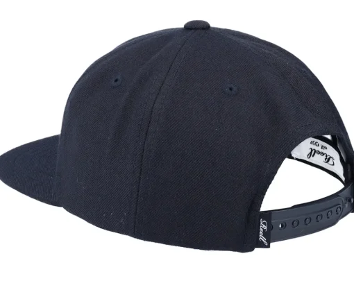 Snapback-Reell Mountain Cap Black Snapback -