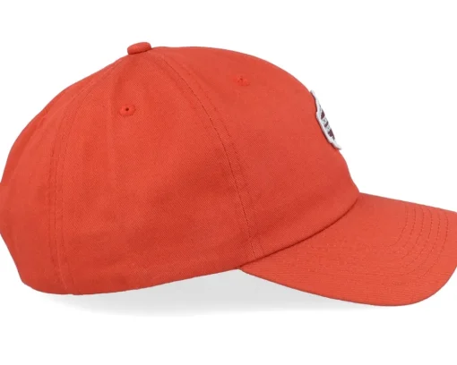 Dad Cap-Northern Hooligans Mountain Cap Brownish Dad Cap - Red