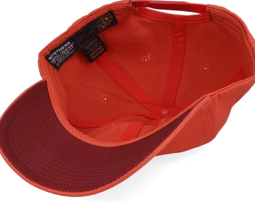 Dad Cap-Northern Hooligans Mountain Cap Brownish Dad Cap - Red