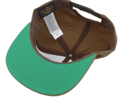Snapback-Wild Spirit Mountain 3d Black/Tan Snapback - Brown