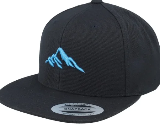 Snapback-Wild Spirit Mountain 3d Black/Tan Snapback - Brown