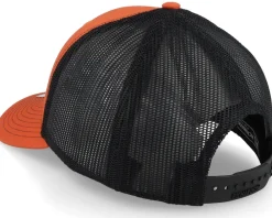 Best Wild Spirit Mountain 3d Orange/Black Trucker -