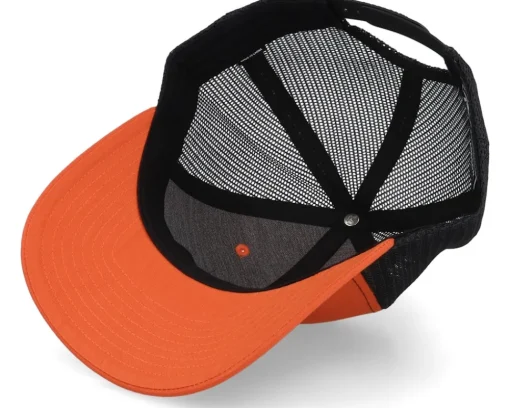 Best Wild Spirit Mountain 3d Orange/Black Trucker -