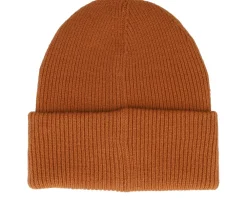 Cuff Beanies-Wild Spirit Mountain 3d Pumpkin Soft Deep Cuff - Orange