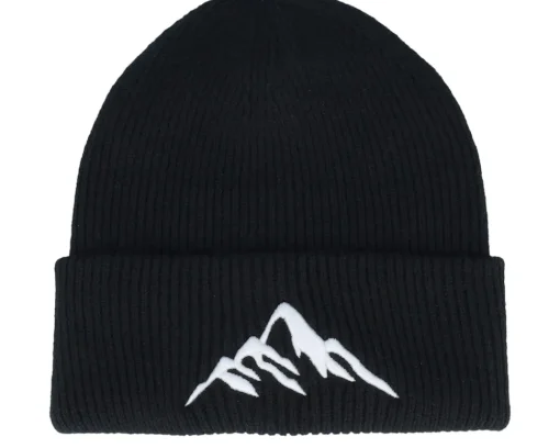 Cuff Beanies-Wild Spirit Mountain 3d Pumpkin Soft Deep Cuff - Orange