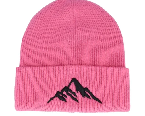 Cuff Beanies-Wild Spirit Mountain 3d Pumpkin Soft Deep Cuff - Orange